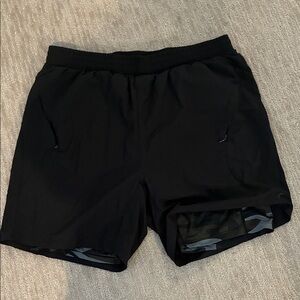 Men's Black Athletic Shorts